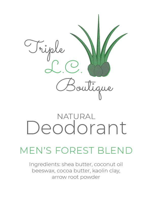 Triple LC Boutique Deodorant Label