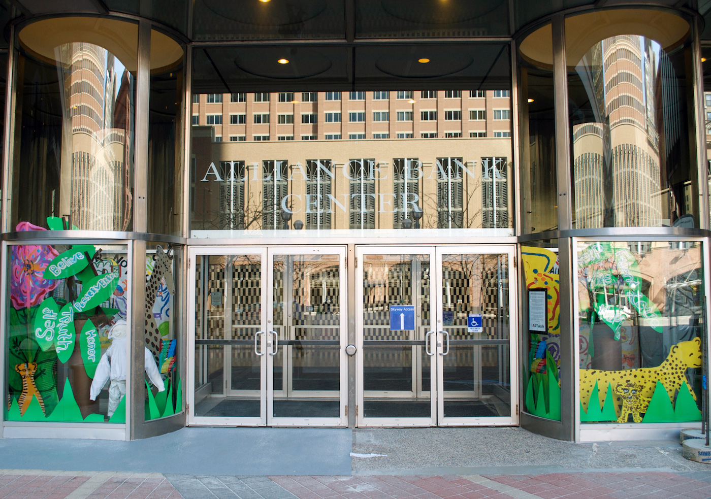 Window Installation at Alliance Bank Center